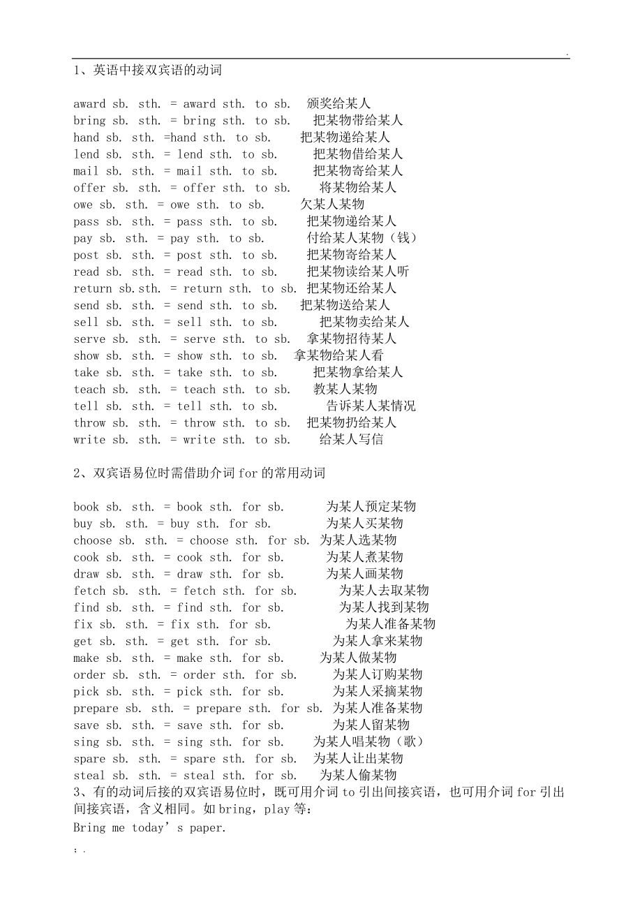 英语万能句子结构五篇(图3)